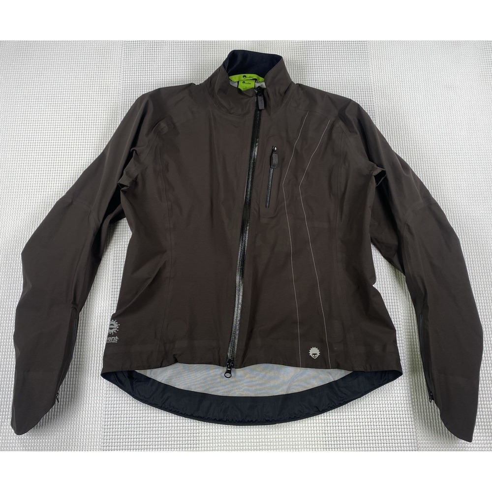 Cutter Cyclical Event Jacket Women's Large Dark Brown Lightweight